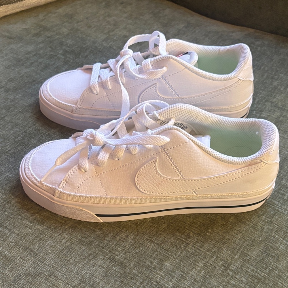 Nike Kids White Low-Top Sneakers